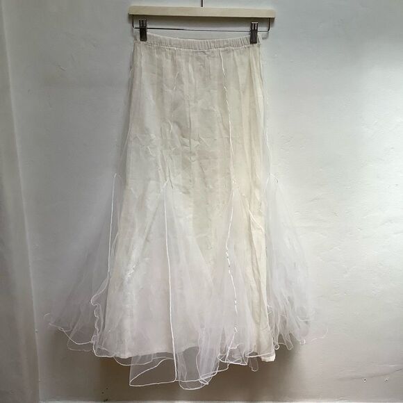 CRINOLINE MAXI SKIRT  - Picture 10 of 10